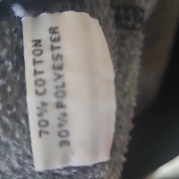 Vintage Mens pullover hoodie salt and pepper size S - Picture 5 of 8